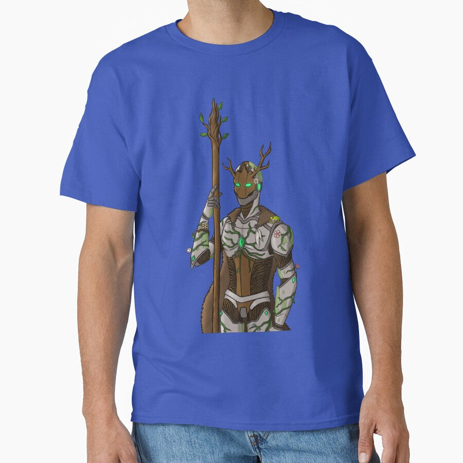 Warforged druid DnD portrait by ZentropyArt