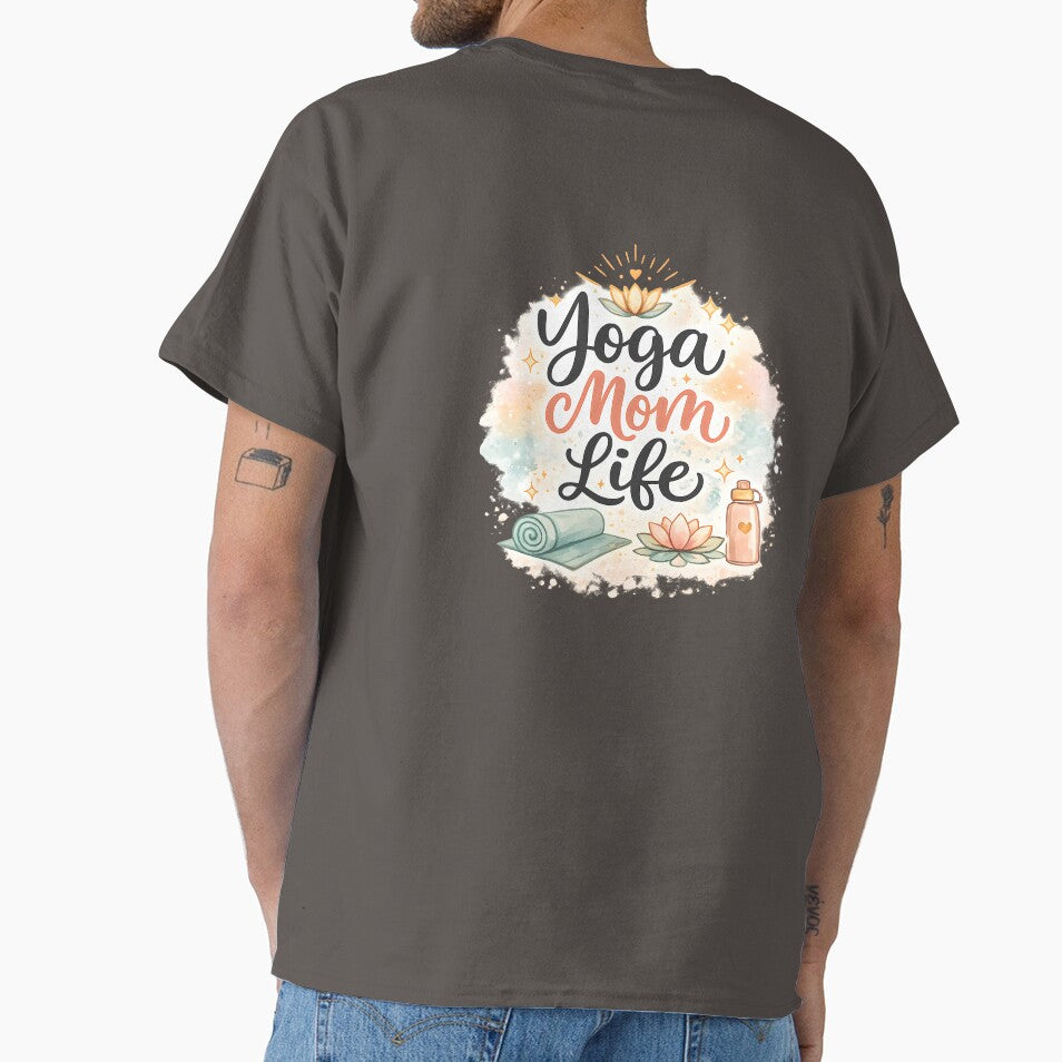 Cute Yoga Mom Life Yoga Life Art Perfect Tote Bag Gift Idea by Divakar Fashion