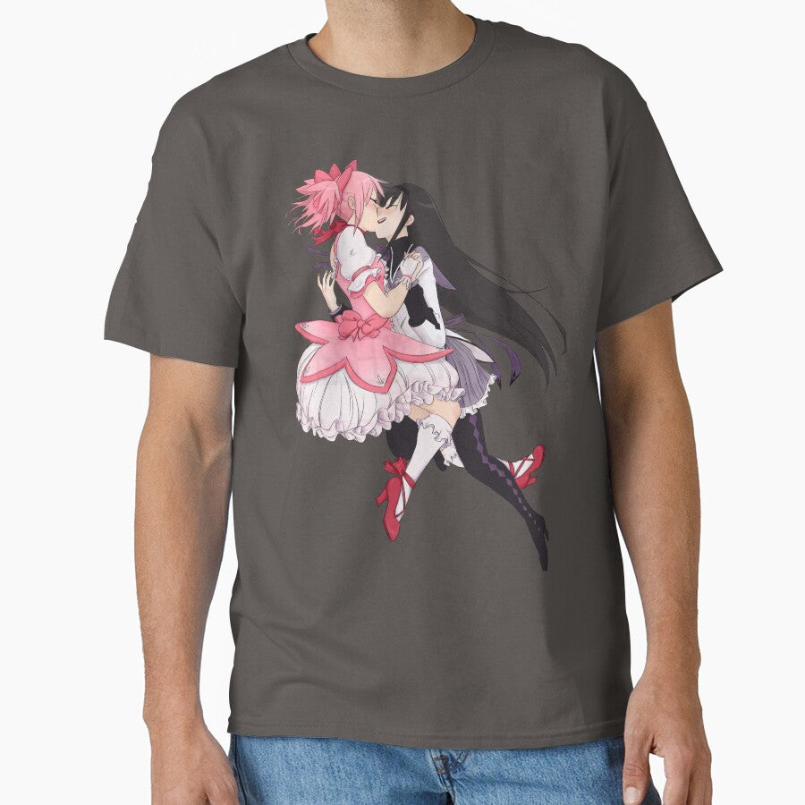 Madoka Magica Madoka and Homura by SirSketch EDoodle