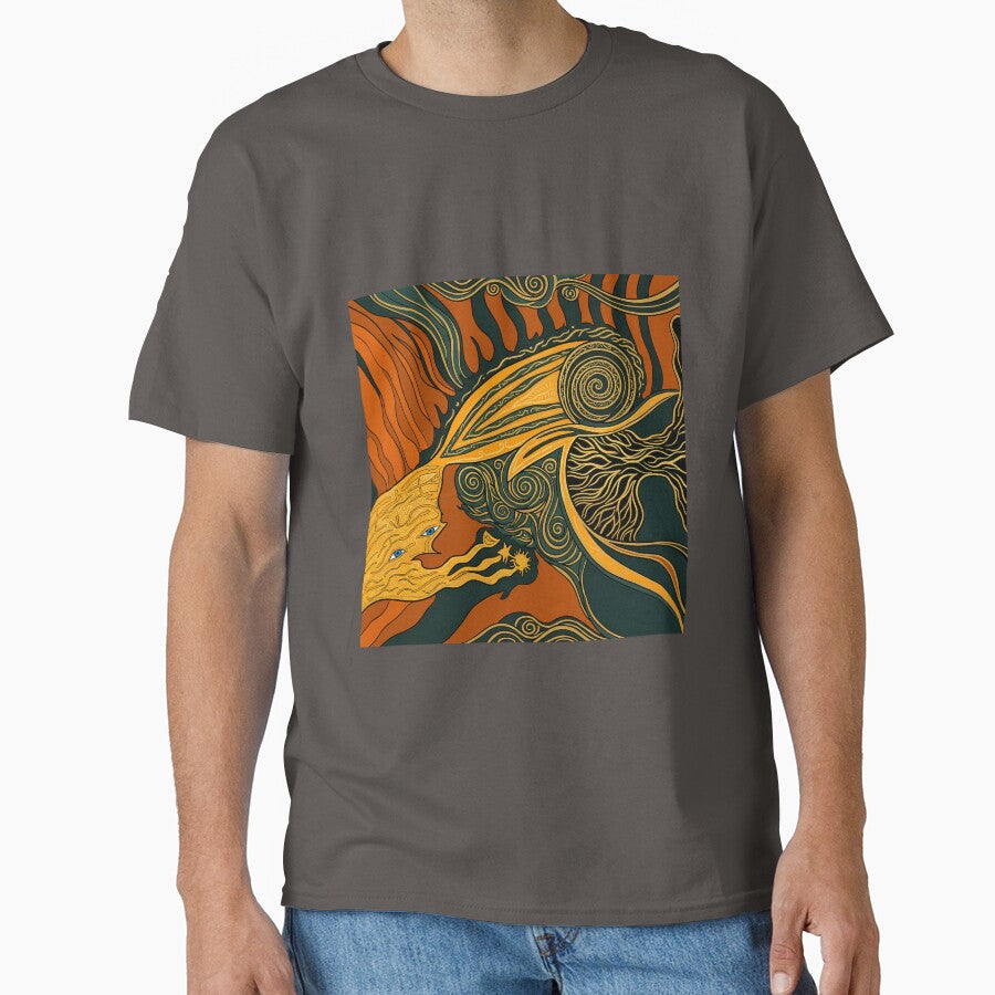 Esoteric Cosmic Goddess and Sacred Tree by SOULFRAME Studio