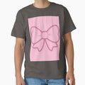 Cute Coquette Pink Bow Minimalist Ribbon Aesthetic by ranivibes008
