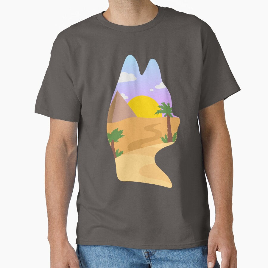 Desert in a Cat Silhouette by CamdenAKAIce