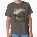 THE BEST REVENGE IS NONE | Inspirational Mountain Landscape Art | Healing & Growth Wisdom Quote Graphic by SergioMiklos