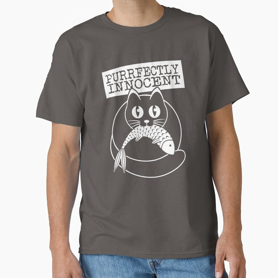 Just a purrfectly innocent catloaf - Cute design for cat lover with funny relatable saying by Scolliecat