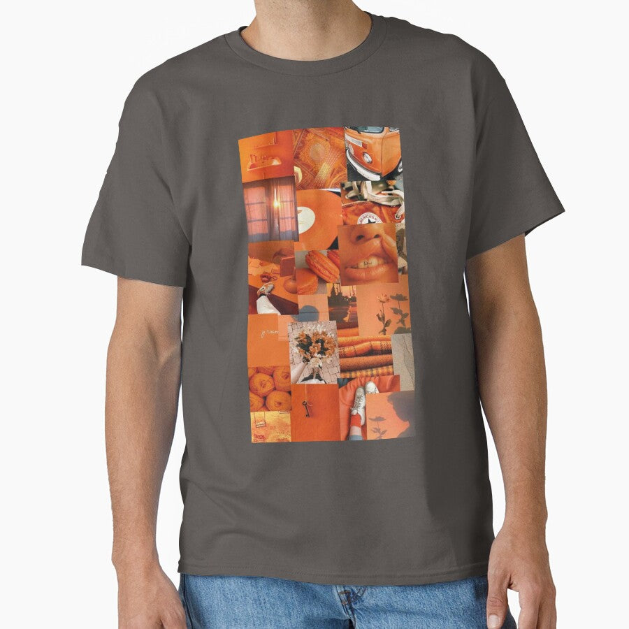 Orange Vintage Aesthetic Collage by Retro90sKid