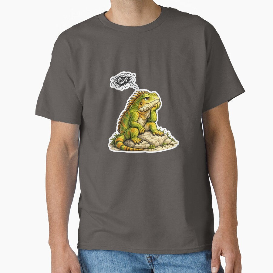 Professional Overthinker Iguana by Safe Haven Pets