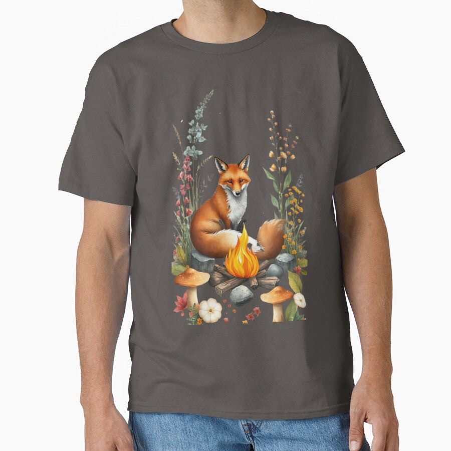 Boho Fox by the Campfire by lstaford
