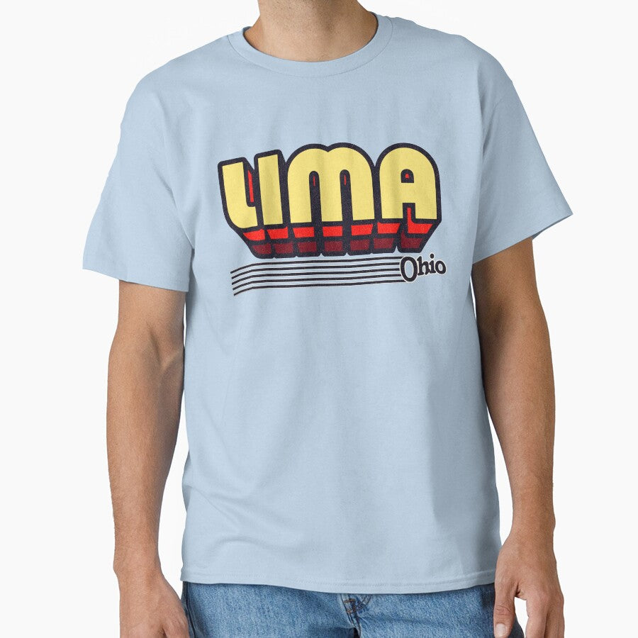 Lima, Ohio | Retro Stripes by retroready