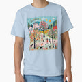 Folk Art Orchard Village by Neika Shimm Designs