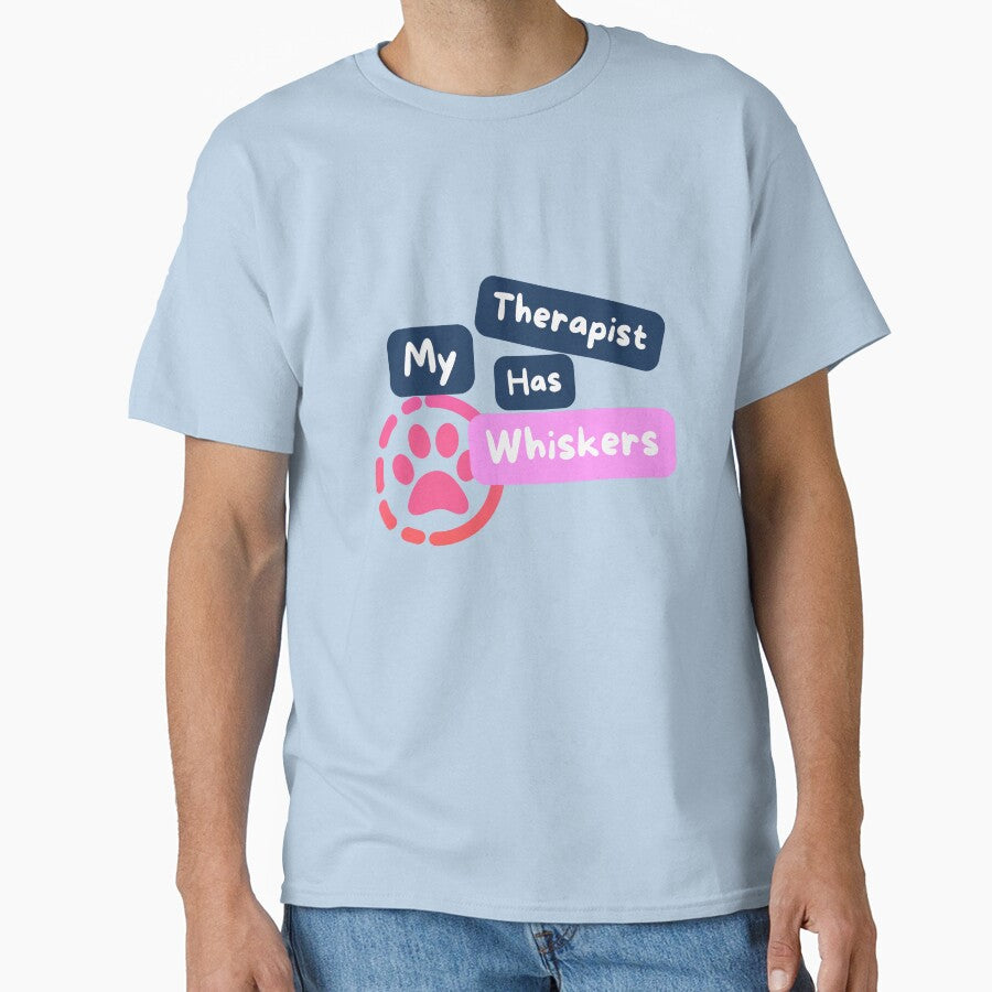 My Therapist Has Whiskers | Funny Cat Lover Design by CuteVibesStudio