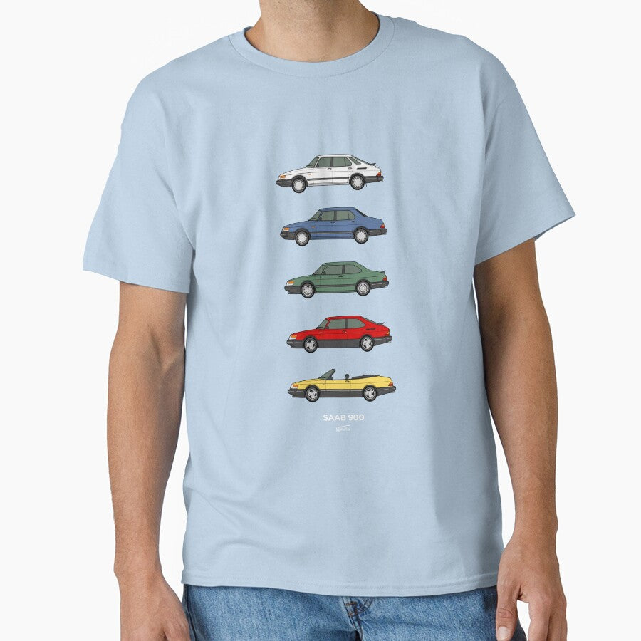 Saab 900 Classic Car Collection by RJWautographics