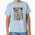 Vintage Rose Wildflower Botanical by calavonaOOP