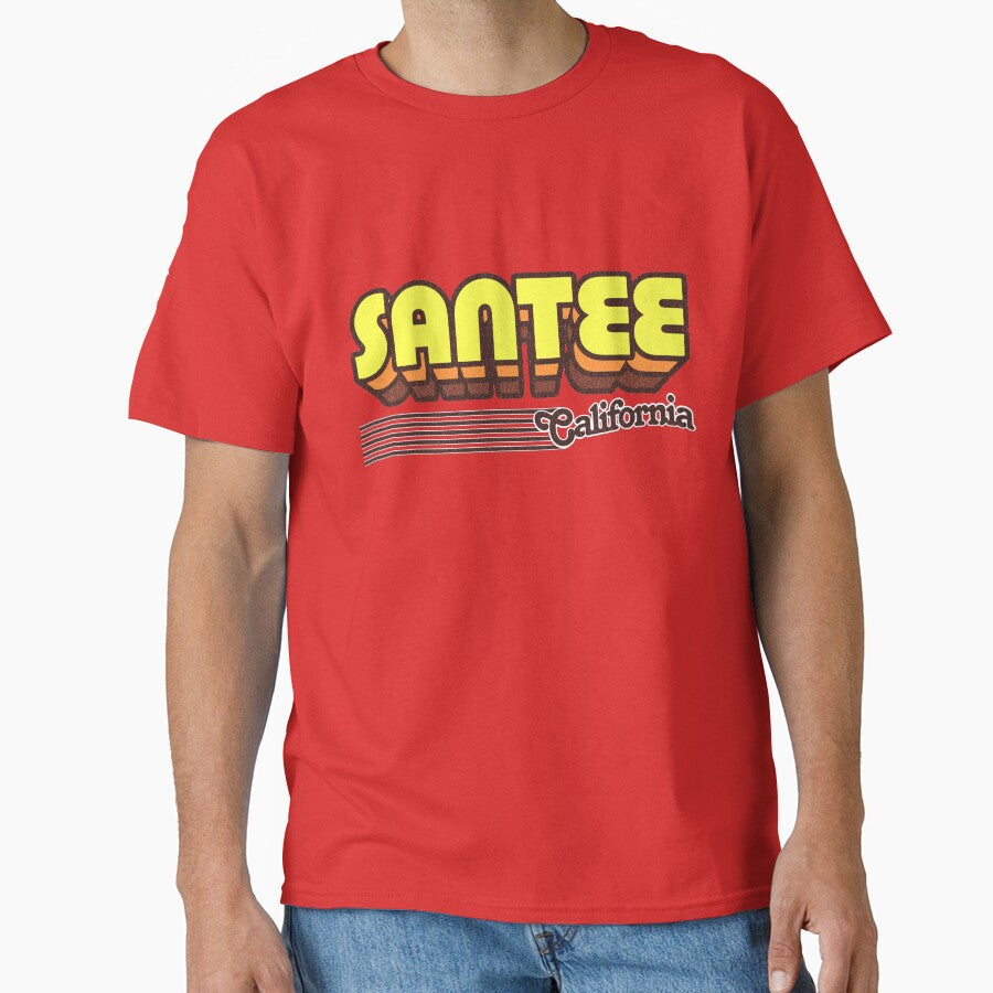 Santee, California | Retro Stripes by retroready