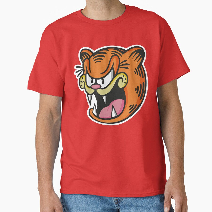 Chubby Orange Cat Cute Funny Kitty by MerlinWear