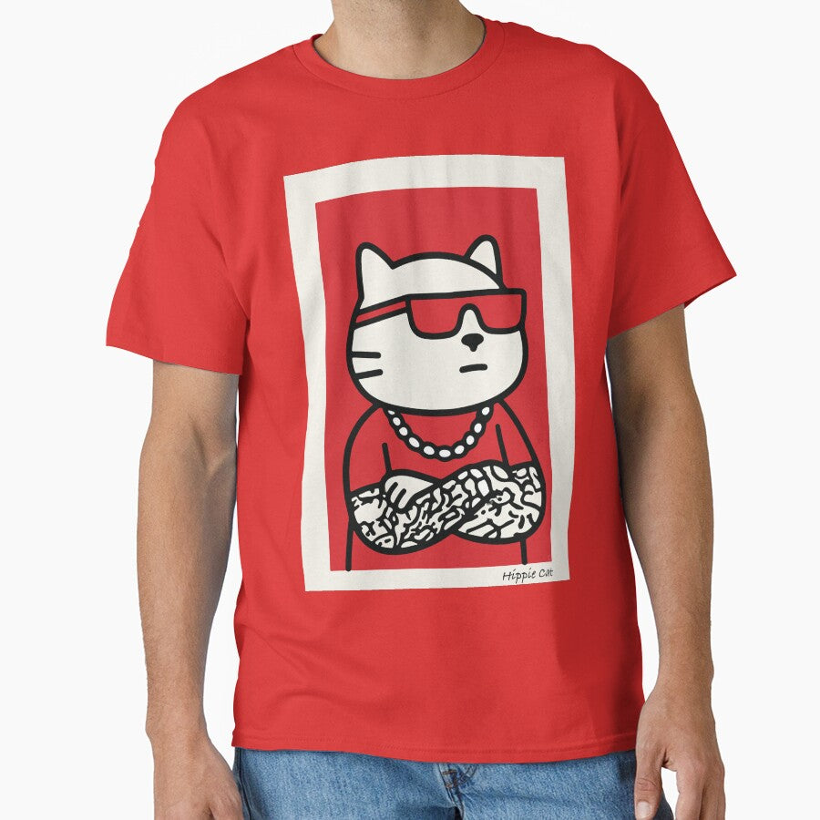 Hippie Cat by bixdesign