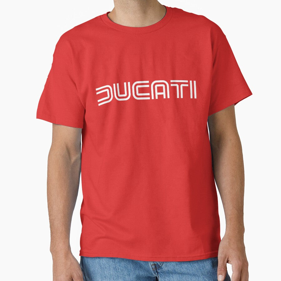 Ducati Retro (White text) by onelegiondesign