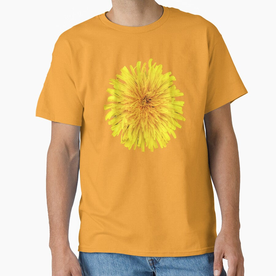 Big Sunny Yellow Dandelion by Beardsall-Art