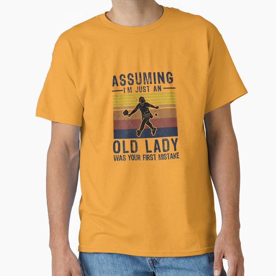 Funny Mother's Day Pickleball Player Pickleball Grandma T-Shirt by gidget-gadget