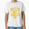My Cat My Rules Funny Cat Lover Shirt by DailyTrendFinds