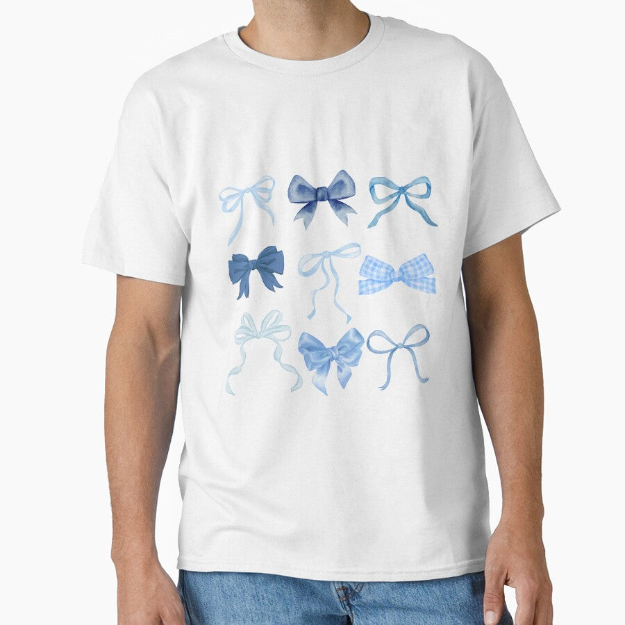 Cute coquette blue bow by R.F Designs