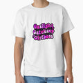 Gaslight gatekeep girlboss pink quote by Kaleigh W