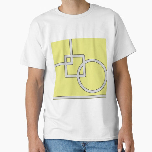 Abstract, Yellow with Shapes by ankromcreations