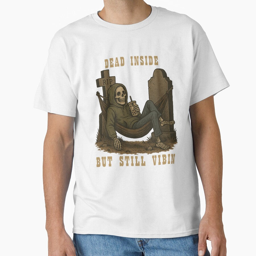 ☠️ Dead Inside, But Still Vibin’. by Nibble & Doodle