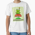 Sheeeesh, Frog on a Mushroom by Chelsealuv Krigbaum
