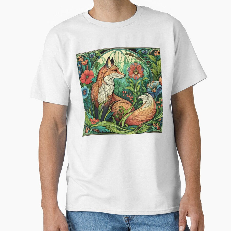 Art Nouveau fox by ArtNouveauLou
