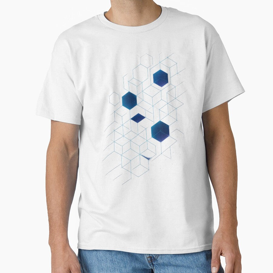 Neon Hex Grid by Velvet-motive