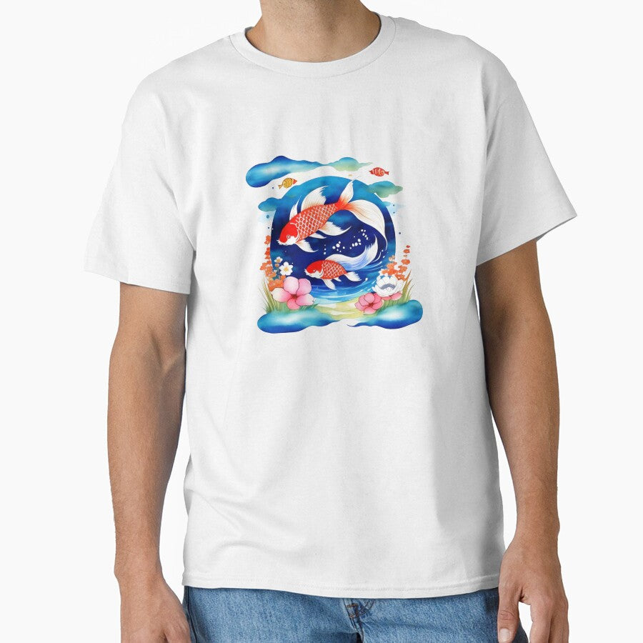 Swimming Koi Fish by Whimsy Fae Studio