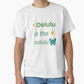 Delulu Is The Solulu Aesthetic Quote by jananinaveen