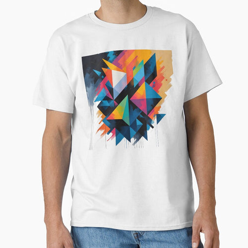 Abstract Geometric Shapes – Modern Forms with Gradients & Playful by catcurio