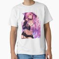 Cyberpunk Anime Girl Aesthetic – Pink Hair Waifu Streetwear Style by AnimDream
