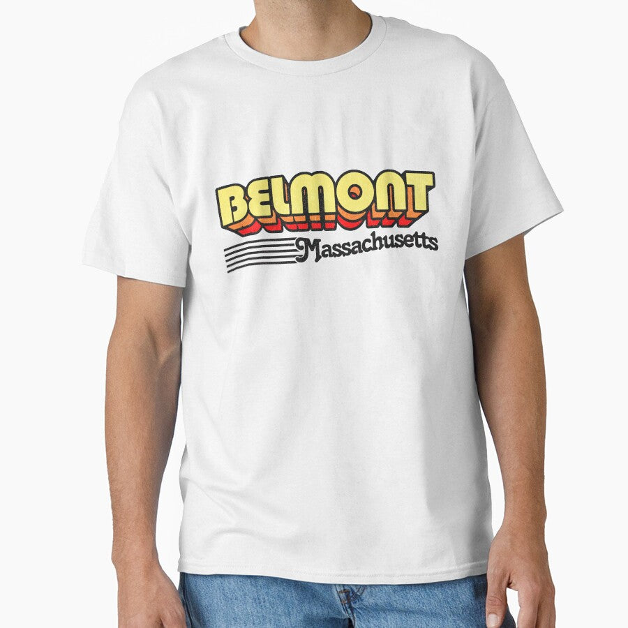 Belmont, Massachusetts | Retro Stripes by retroready