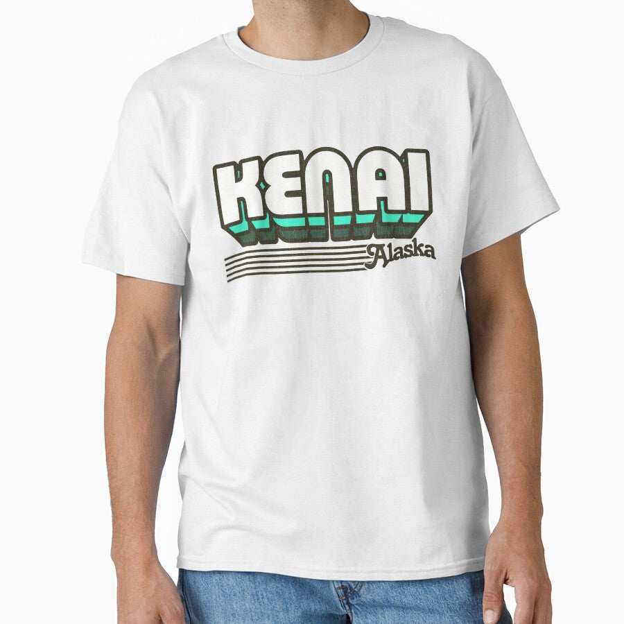 Kenai, Alaska | Retro Stripes by retroready