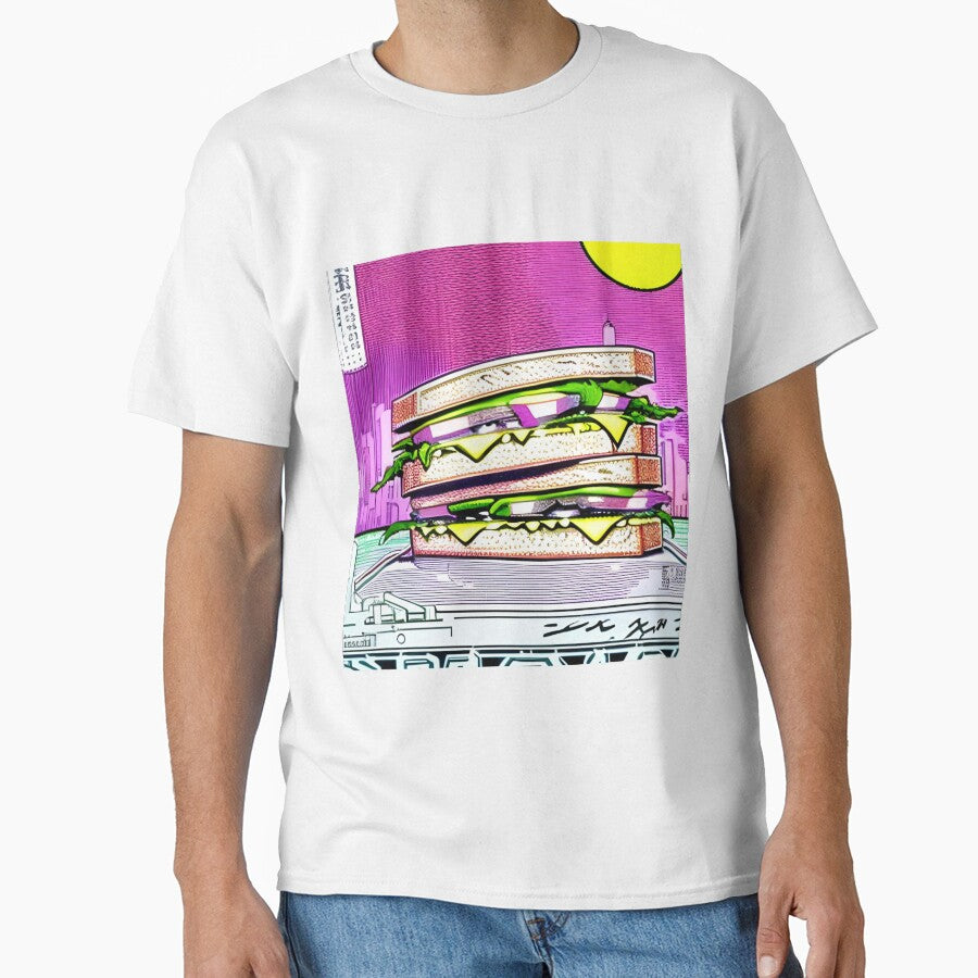 Retro style sun sandwich by imagenia