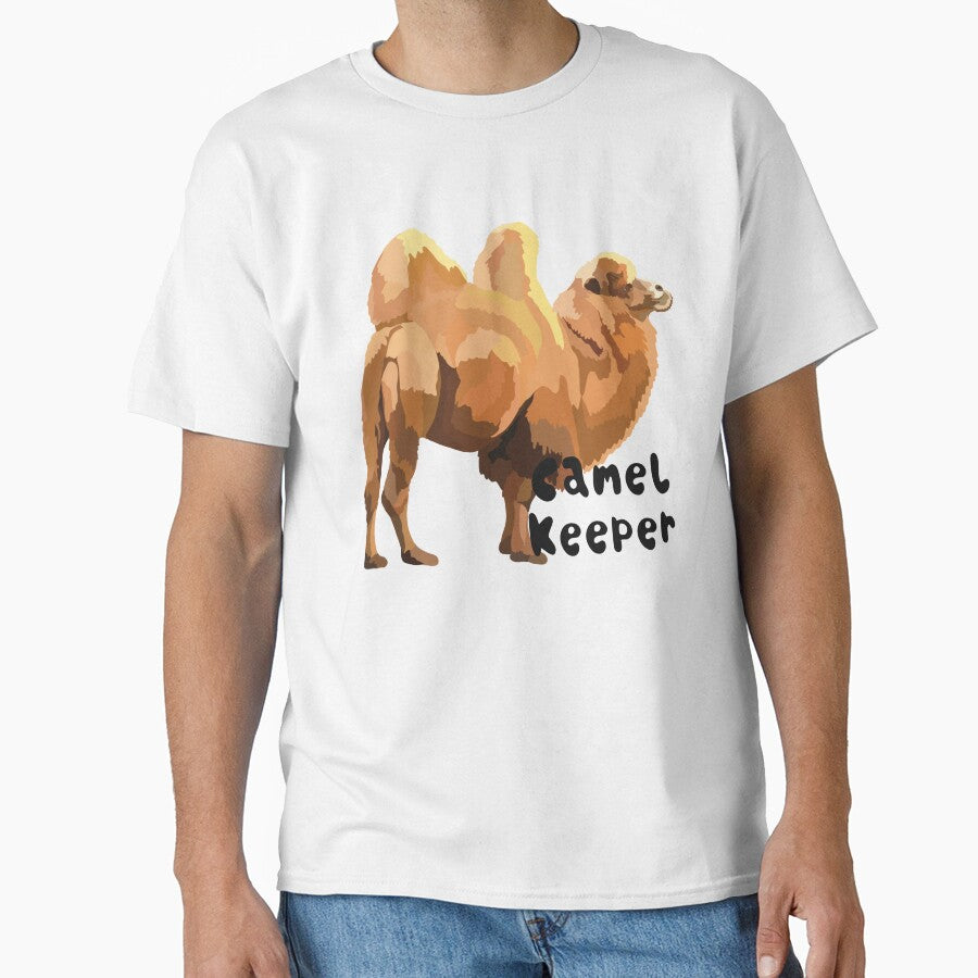 C is for Camel Keeper,Camel Keeper Design – Dedicated Care and Conservation of Desert Wildlife Artwork by PrettylittlepastelUk