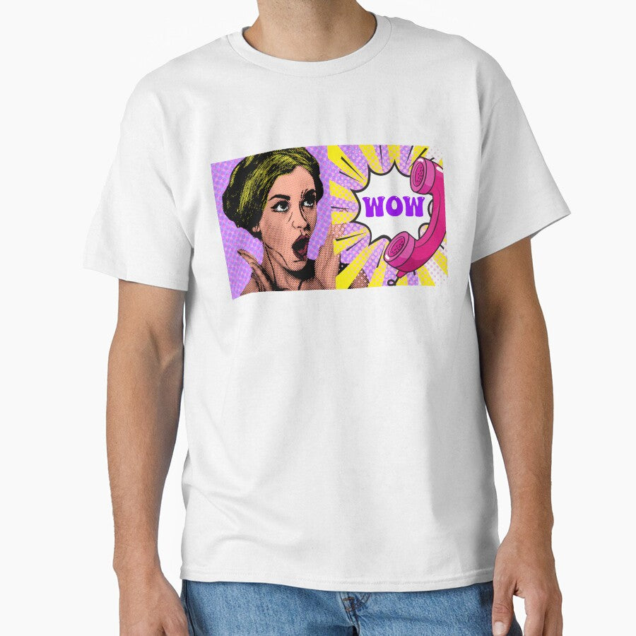 Pop Culture Pop Art Pop Culture Pattern: WOW by Denefie