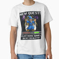 Pixel Wizard Gamer – Retro 8 Bit Video Game Mage with Funny Quote by PunkVerseStudio