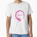 Pink Axolotl Circle Mexican Amphibian by Tamer ⭐⭐⭐⭐⭐