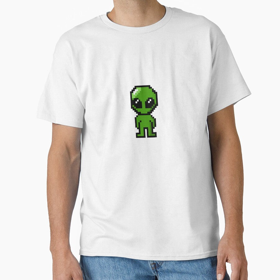 Pixelated alien by Rainy Day Pixels