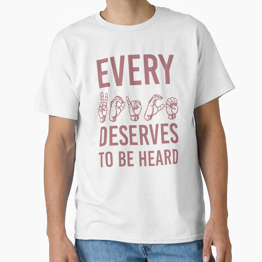 Every voice deserves to be heard | Speech Pathology | Speech pathologist | SLP | Future SLP by Violet Treasures