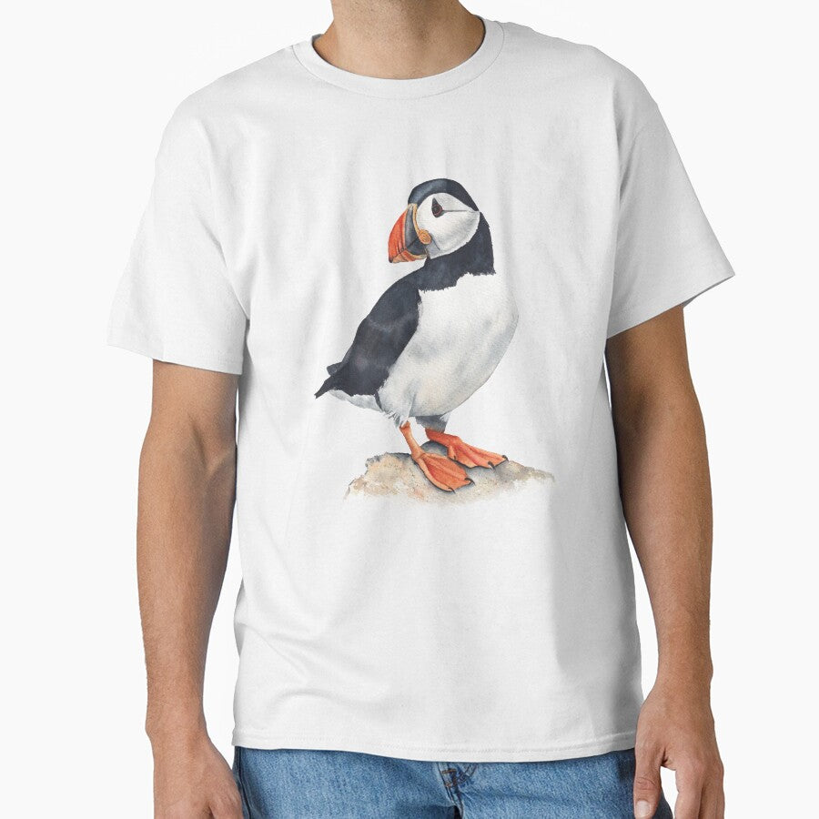 Puffin bird art. by InnaPatiutko