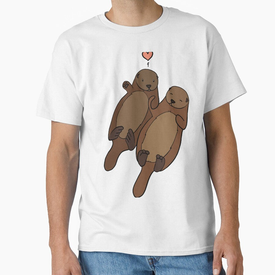 Otters in Love by OhJaye