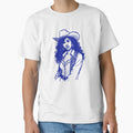 Cowgirl Line Drawing Country Western T-Shirt by Tiendita-Arroyo