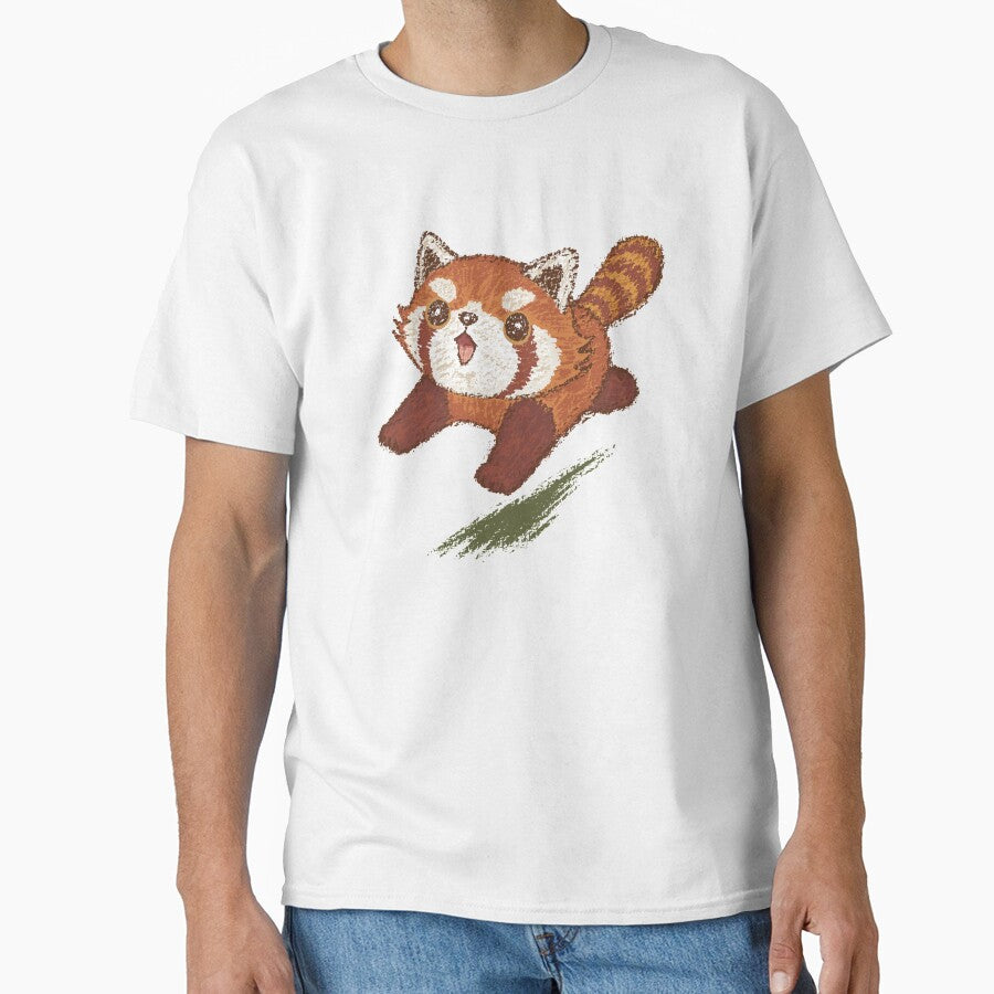 Red panda running by Toru Sanogawa
