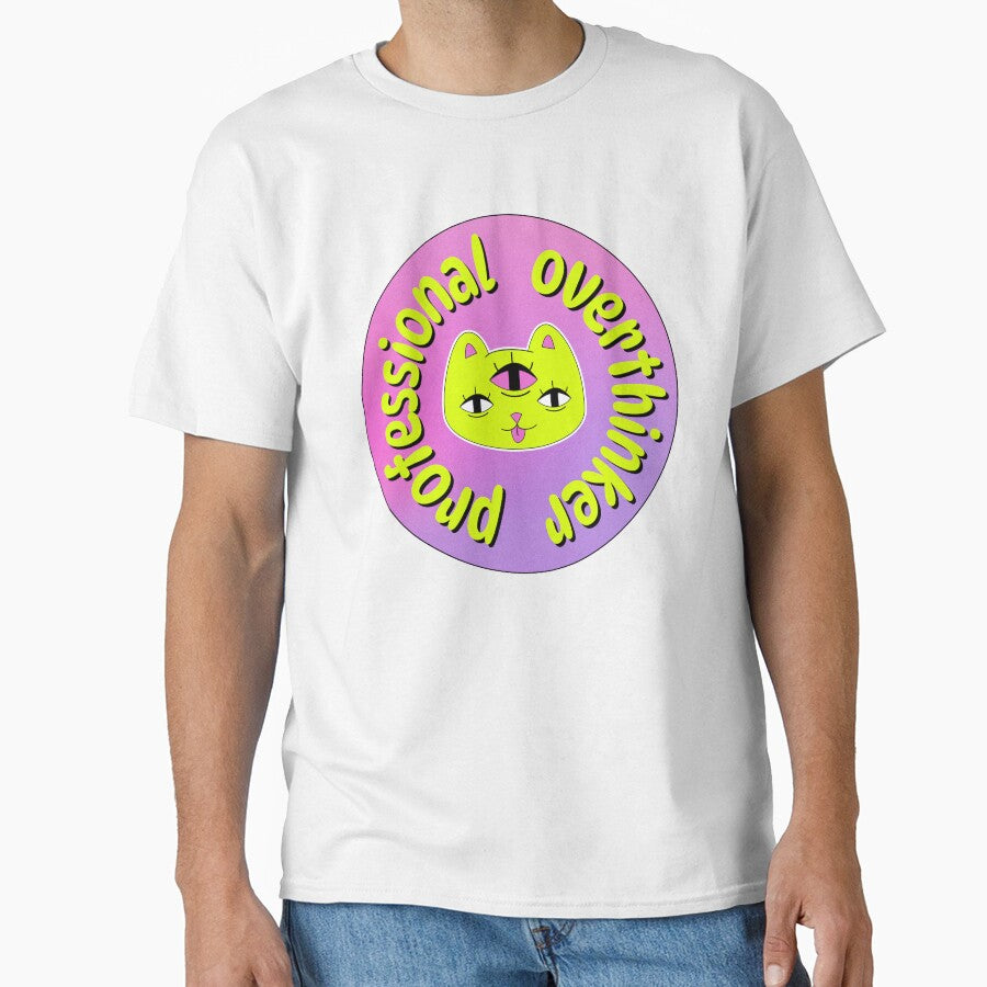 Professional Overthinker Third Eye Cat by jianina-alondra