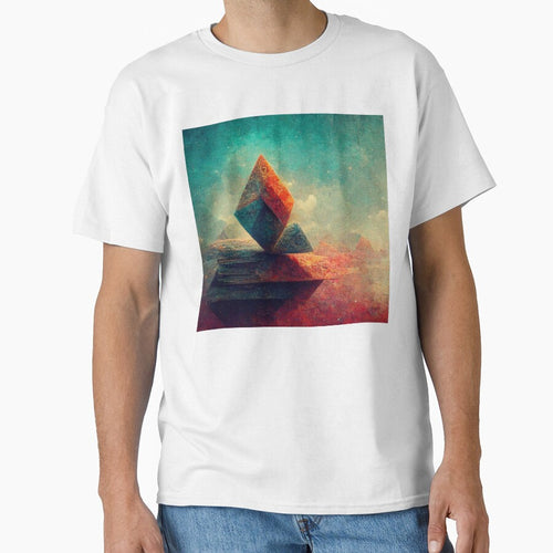 Abstract futuristic colorful landscape. by Maniock