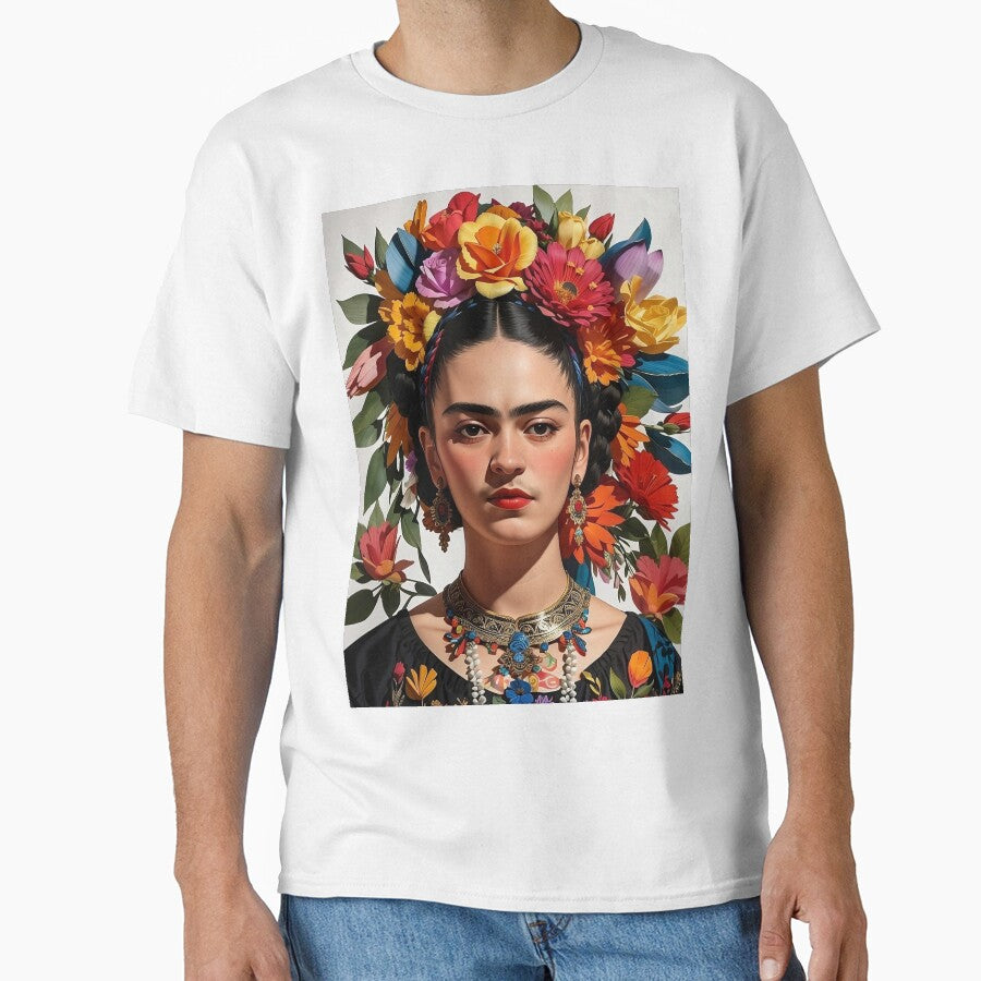 Frida Khalo "All the Flowers"- 3 by vsartmaking